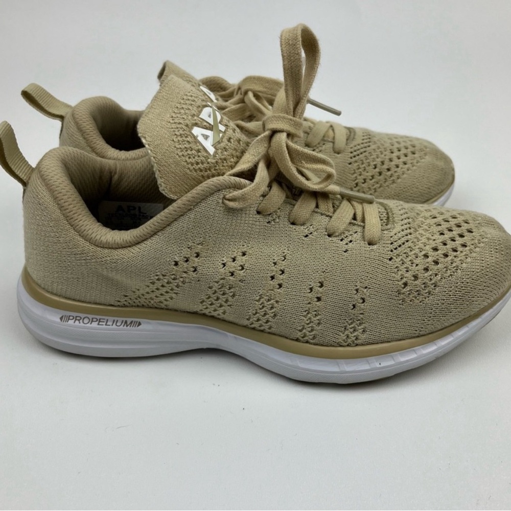 APL Women's TechLoom Pro Tan Lightweight Running Sneakers